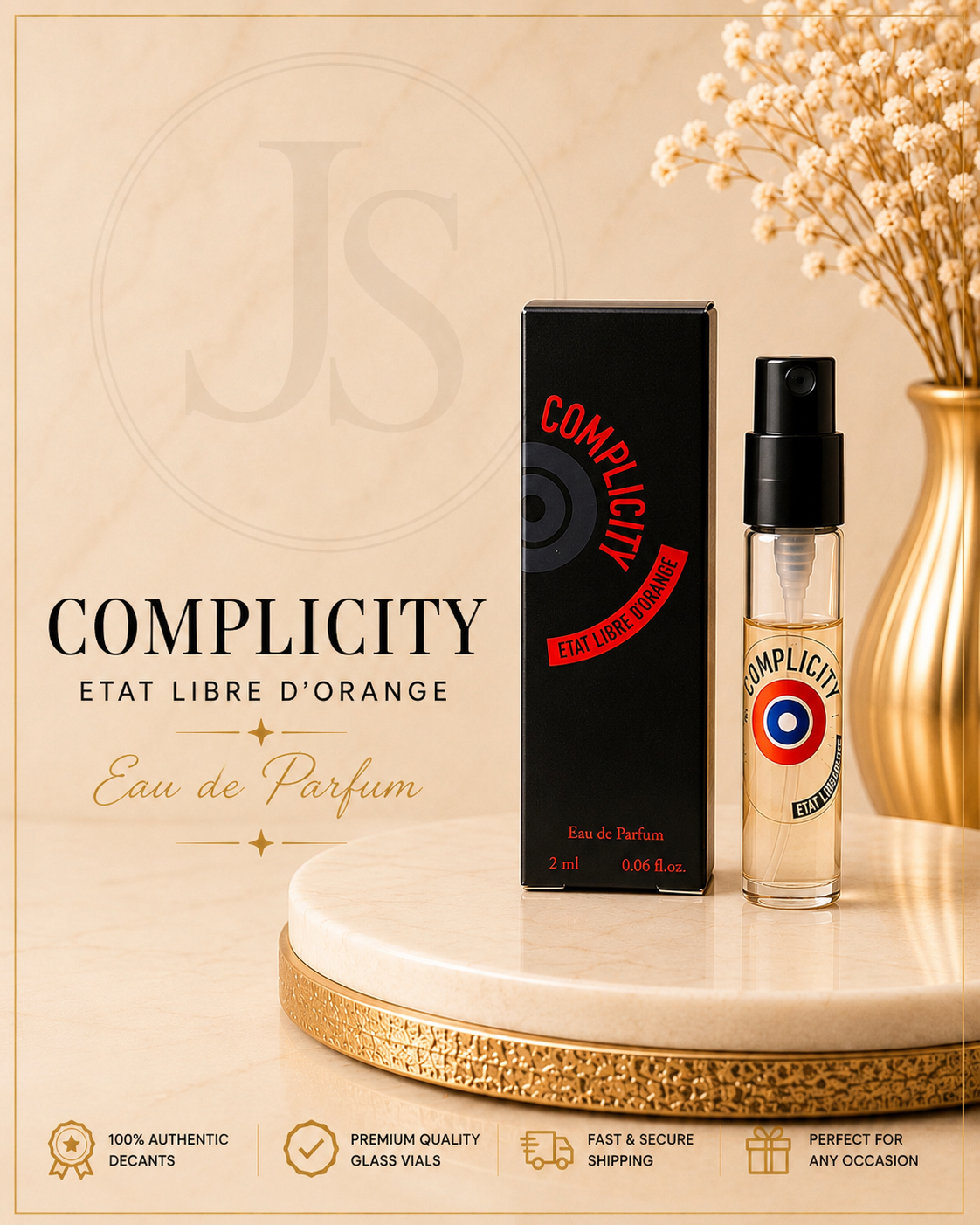 Dangerous Complicity Eau de Parfum – 2 ml